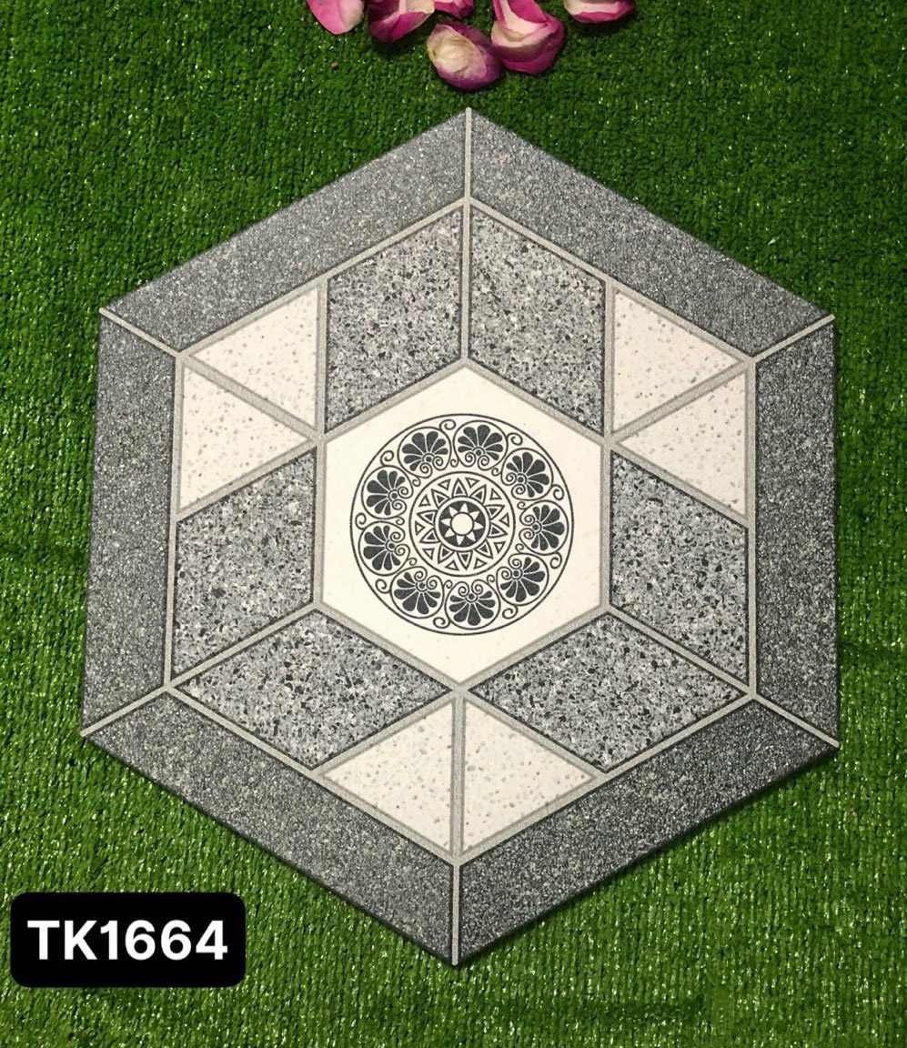 Gạch lục giác lát sân TAKAO TK1664